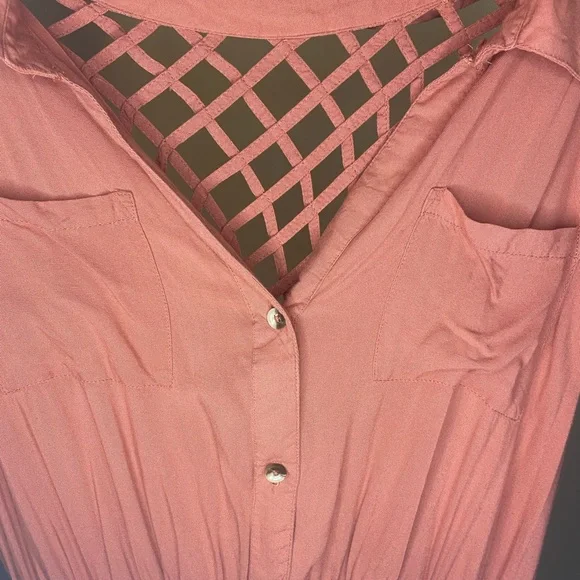 Midnight Sky Sleeveless Tunic Dress - Picture 4 of 5